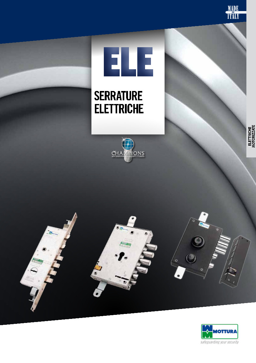 Catalogo Serrature Elettriche