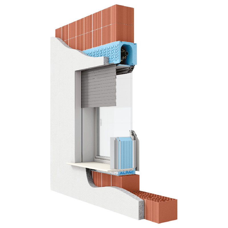 Monoblocco isolante per avvolgibile Alpac Presystem