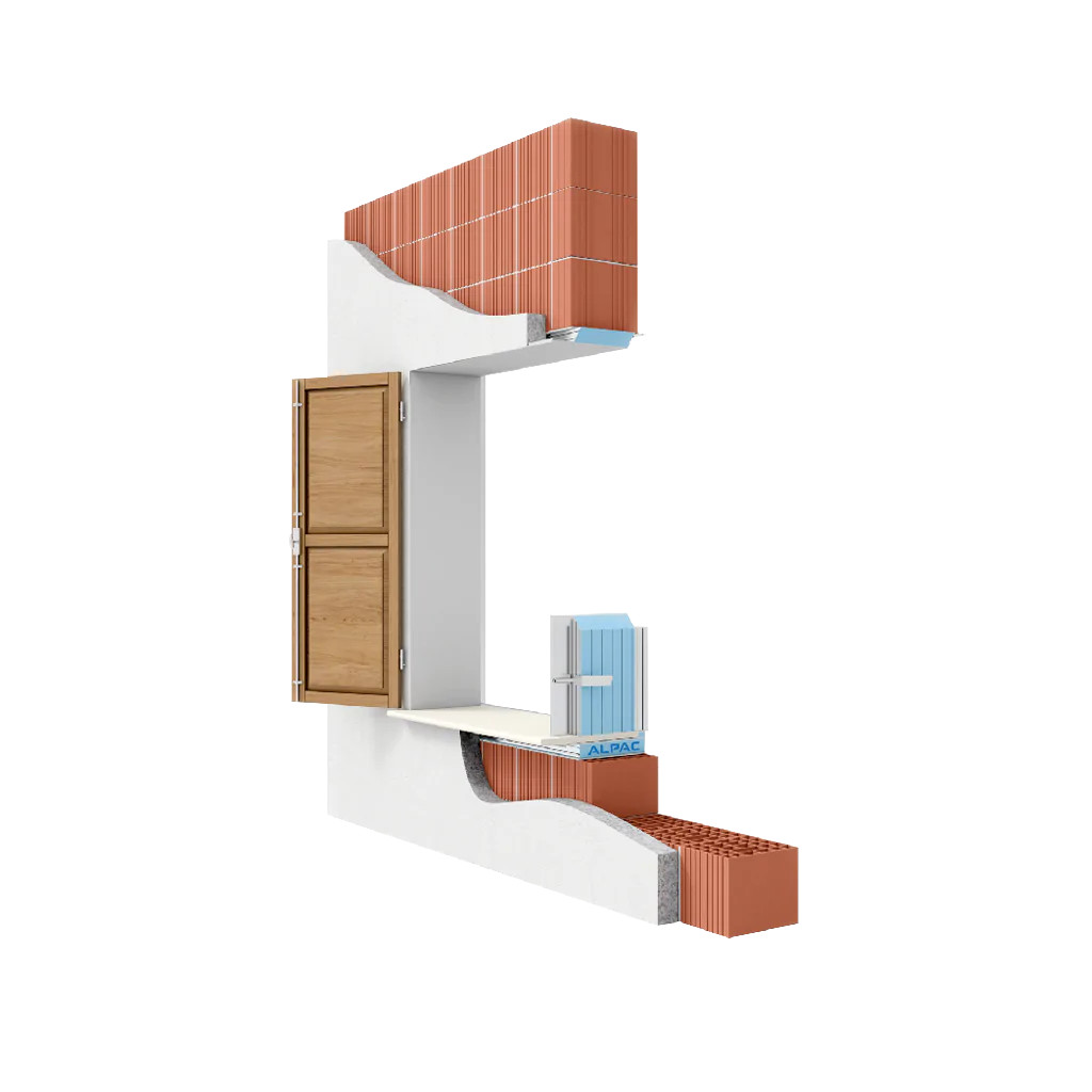 Monoblocco isolante per persiane Alpac Presystem