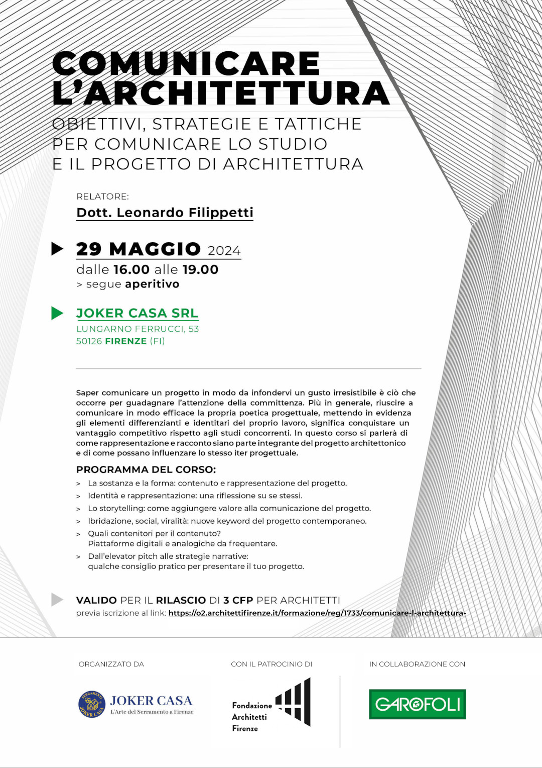 Comunicare l'Architettura